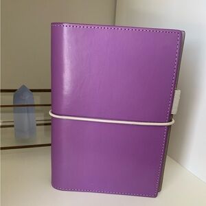 Personal size Filofax Domino in lilac